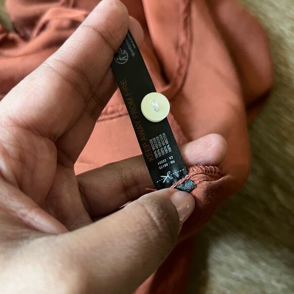 By Anthropologie Silky Pajama Top - Picture 5 of 8